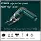 10000Pa Cordless Handheld Vacuum – Washable Filter & Multi-Nozzle Kit