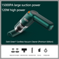 10000Pa Cordless Handheld Vacuum – Washable Filter & Multi-Nozzle Kit