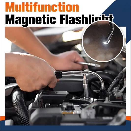 🔦 2026 Sale — Over 42,500 Sold!🧲 Multifunctional Magnetic Telescopic Flashlight
