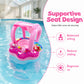Yacht-Shaped Inflatable Kids Pool Float