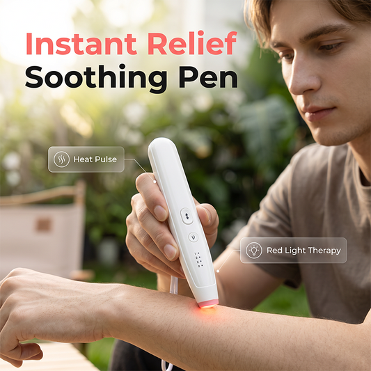 🔥Hot Sale 50% OFF🔥 Stop Scratching in 10 Sec! Portable Bug Bite Relief Pen – Heat Pulse, No Cream, No Mess 🦟