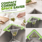 Triangle Sink Drain Rack with Disposable Filter Mesh Bags