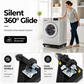 Adjustable Mobile Washing Machine Stand with Multi-Wheels
