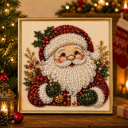 🔥🧘Relaxing & Beginner-Friendly - 🎨💎DIY Christmas Pearl Art Kit