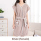 Ultra-Absorbent Wrap-Around Bathrobe for Home Use