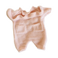 Baby Pink Knitted Romper Jumpsuit