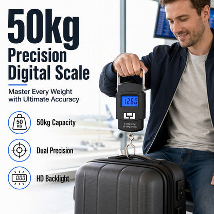 Mini Portable Digital Luggage Scale