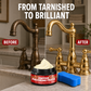 🔥Hot Sale 50% OFF🔥 Copper Brass Polish Paste – Non-Scratch, with Sponge, Restores Shine✨