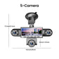 HD 1080P Multi-Lens Dash Cam with Night Vision