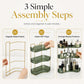 3-Tier Corner Bathroom Counter Organizer